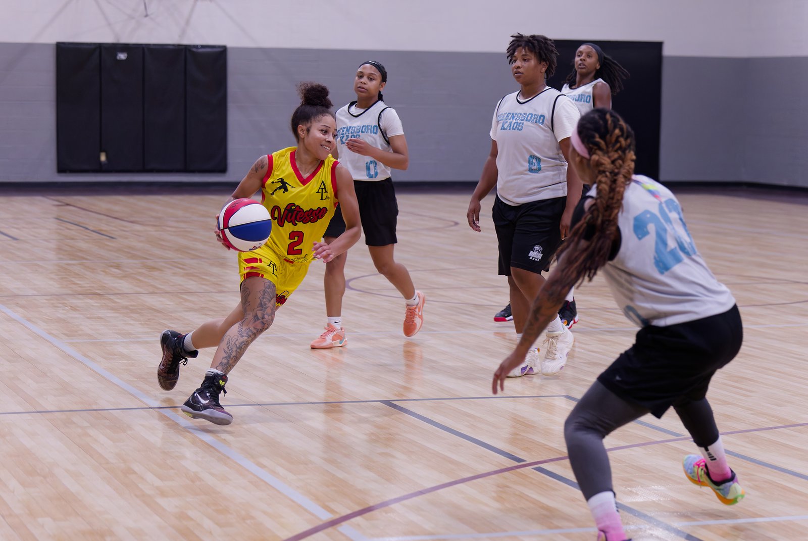 Virginia Vitesse womens basketball photography